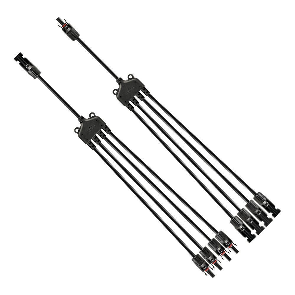 Y branch parrallel adapters 4 to 1
