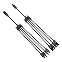 Y branch parrallel adapters 4 to 1