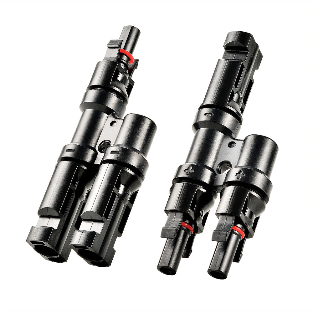 Y branch parallel connectors 2 to 1