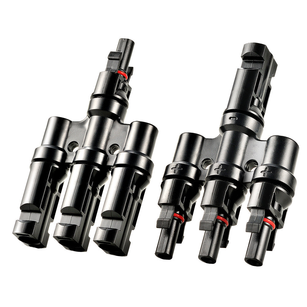 Y branch parallel connectors 3 to 1
