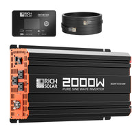 NOVA PURE MAX 2K — 2000 Watt (2kW) 24 Volt Industrial Pure Sine Wave Inverter