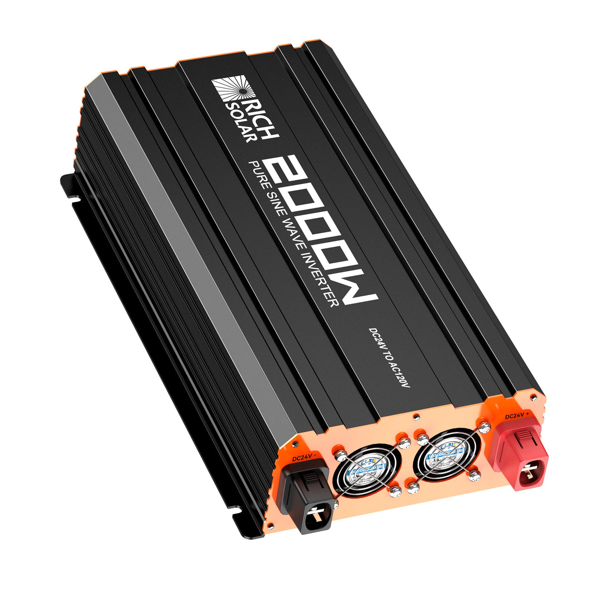 NOVA PURE MAX 2K — 2000 Watt (2kW) 24 Volt Industrial Pure Sine Wave Inverter