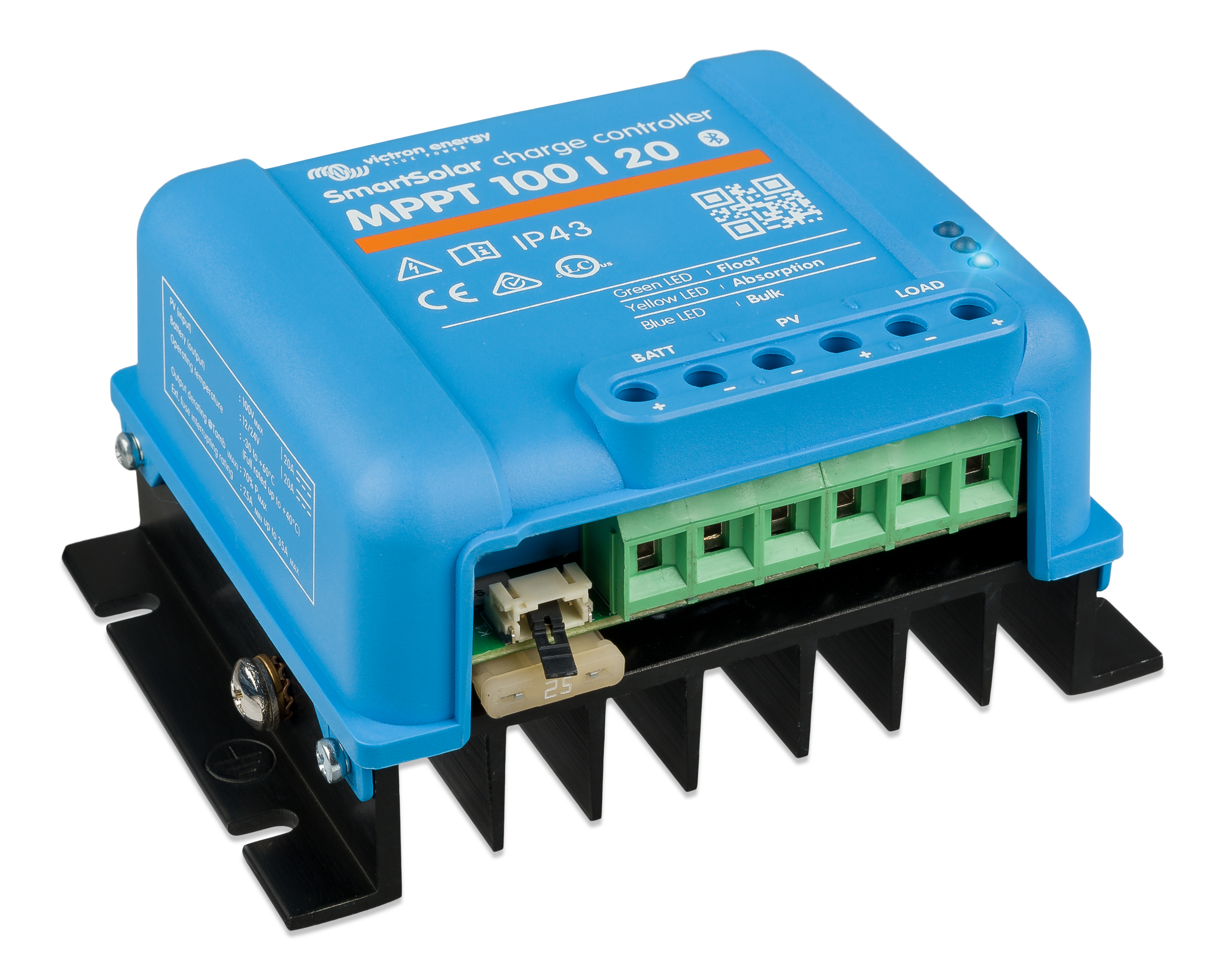 Victron SmartSolar MPPT 100/20 left