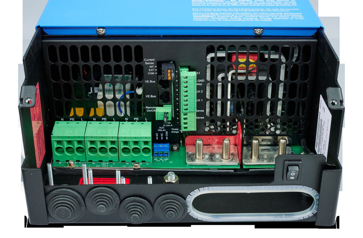 Victron MultiPlus-II 12/4000/160-50 120V connections