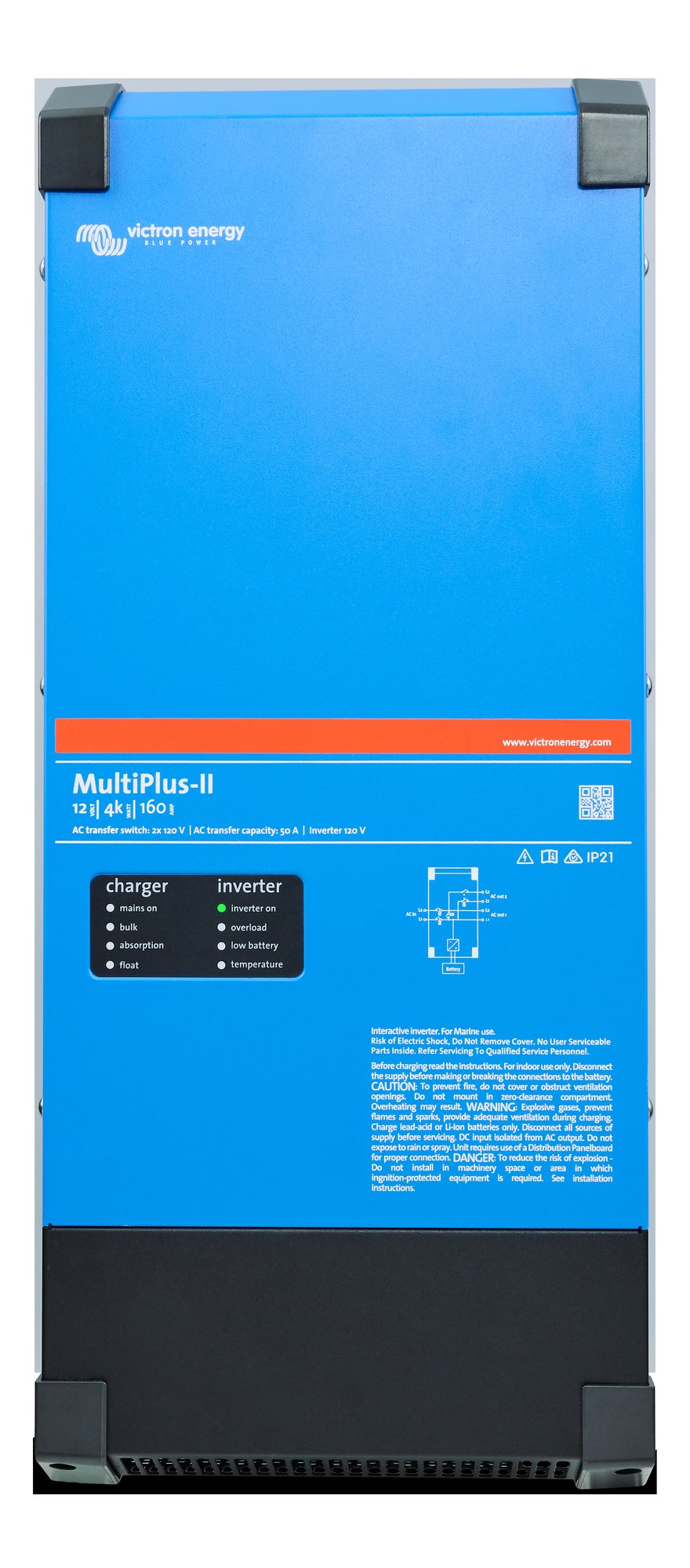 Victron MultiPlus-II 12/4000/160-50 2x120V